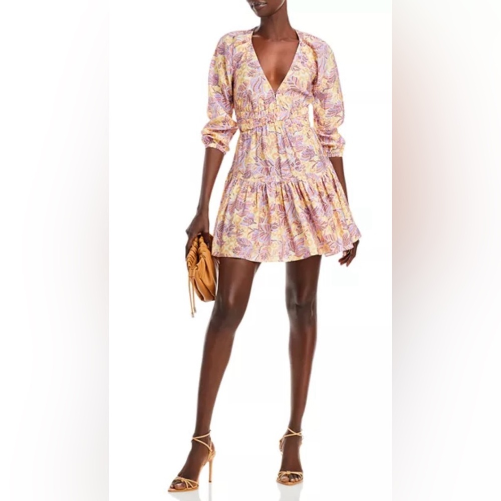 Floral V-Neck Dress